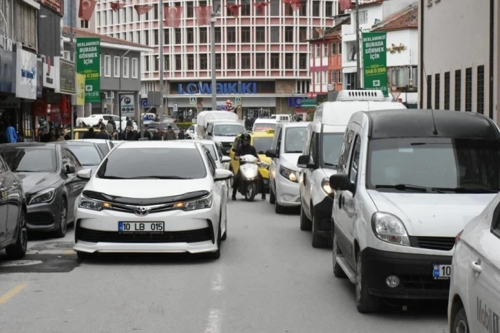 Balıkesir’de Ocak ayında araç sayısı 590 bin oldu
