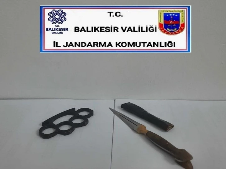 Balıkesir’de polis ve jandarmadan 75 şahsa gözaltı
