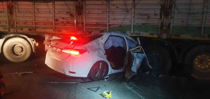 Balıkesir’de trafik kazası: 1 ölü 1 yaralı
