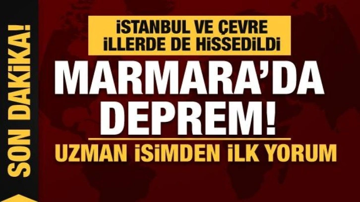 Balıkesir'de 4,6 büyüklüğünde deprem... İstanbul'da da hissedildi