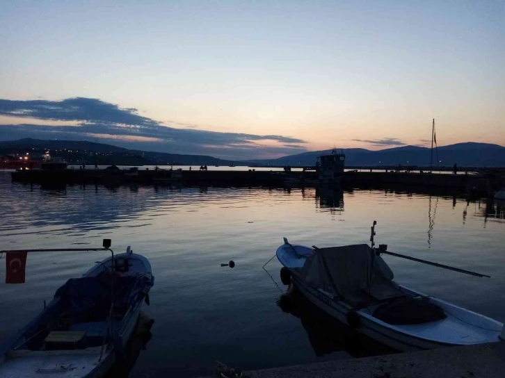 Bandırma’da gün batımı, görenleri hayran bıraktı
