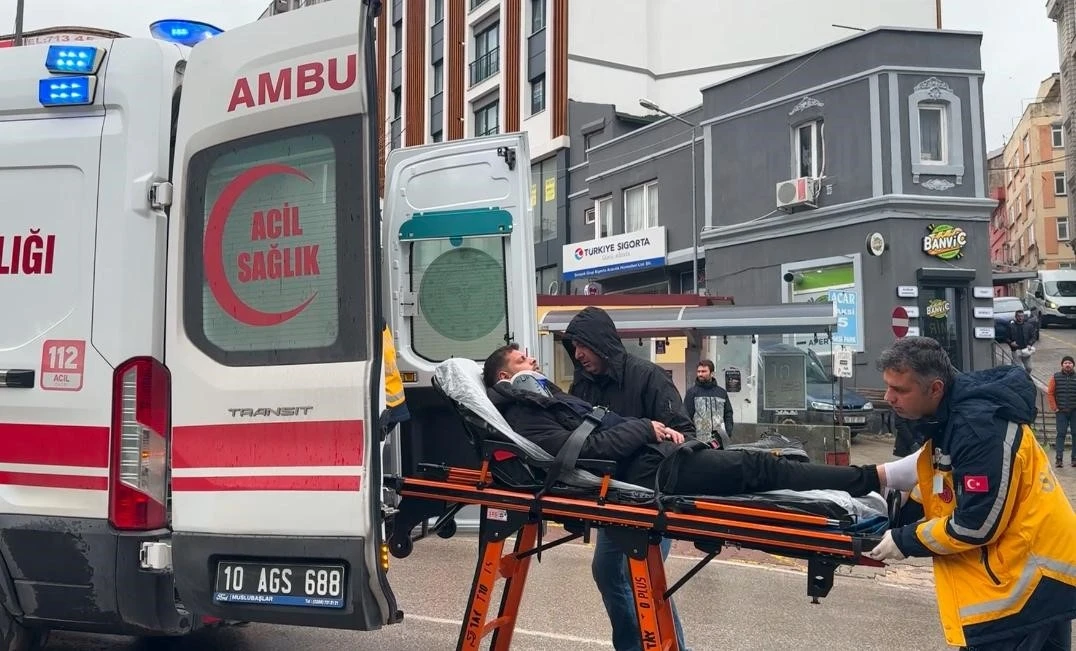 Bandırma’da trafik kazasında 1 kişi yaralandı
