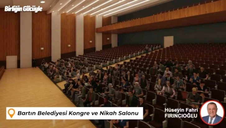 Bartın’a modern bir kongre ve nikah salonu
