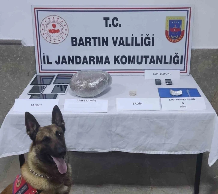 Bartın’da uyuşturucu operasyonu: 2 kilo amfetamin ele geçirildi
