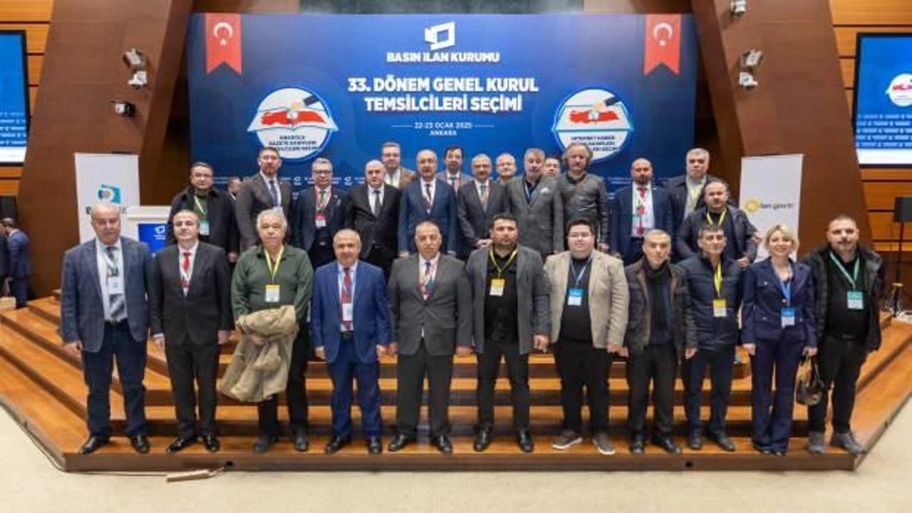 Basın İlan Kurumu Genel Kurulu Temsilcileri Seçimi gerçekleştirildi