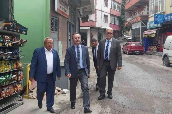 Başkan Başol, ILBANK Bölge Müdürü Kara ile çalışmaları yerinde inceledi
