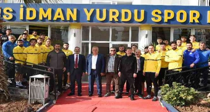 Başkan Bozdoğan’dan Tarsus İdman Yurdu’na tam destek