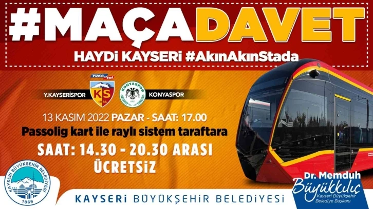 Başkan Büyükkılıç’tan Kayserispor’a Destek Çağrısı
