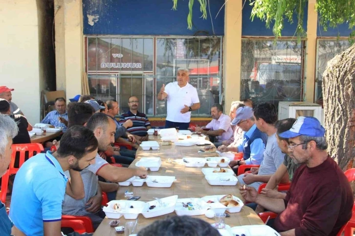 Başkan Çalışkan, sanayi esnafıyla bir araya geldi
