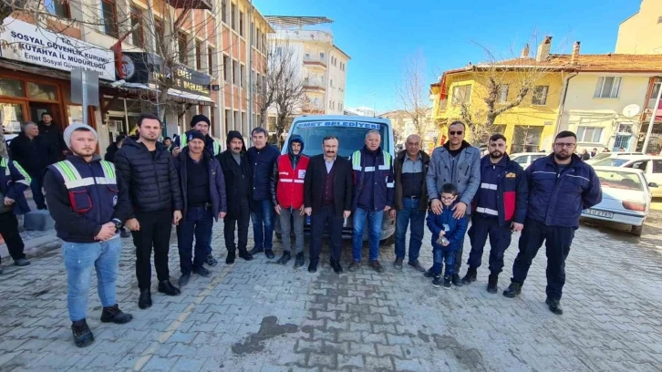 Başkan Doğan: "Emetlilerimizin her yardımı yerlerine ulaştırıldı”
