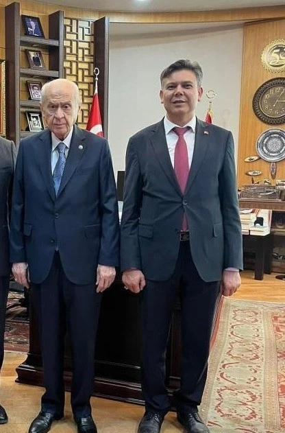 Başkan Durgut, MHP lideri Bahçeli ile bir araya geldi
