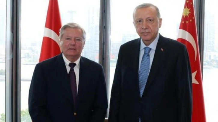 Başkan Erdoğan, ABD’li Senatör Lindsey Graham’ı kabul etti