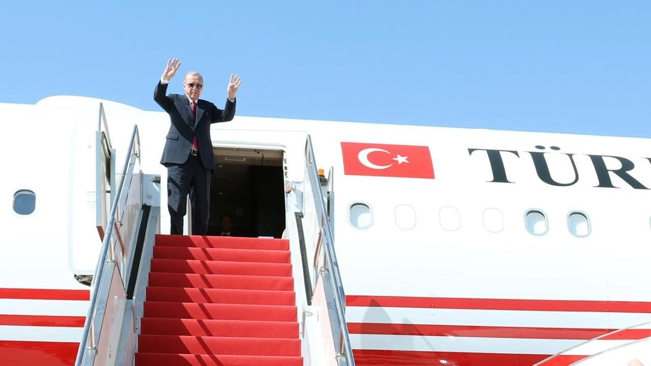 Başkan Erdoğan Rusya'ya gitti