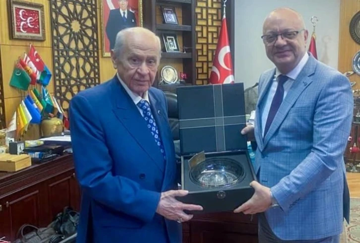 Başkan Ergün, MHP Lideri Bahçeli’yi ziyaret etti
