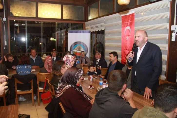 Başkan Ertürk; “Şehitlerimize ve gazilerimize layık olmak için canla başla çalışıyoruz”
