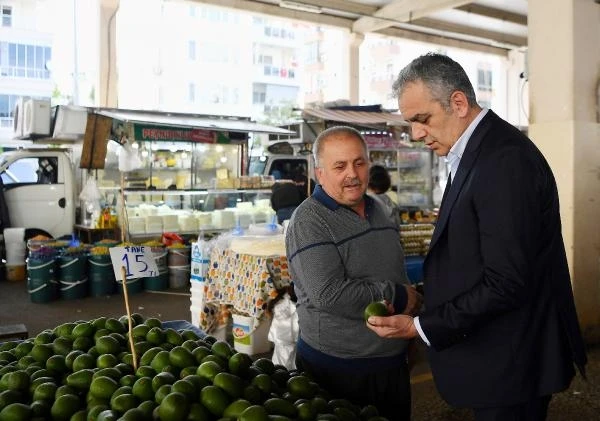 Başkan Esen, Altınkum esnafını dinledi