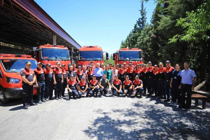 Başkan Gürün’den İtfaiye personeline teşekkür ziyareti
