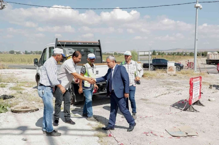 Başkan Işık, proje çalışma alanlarını ziyaret etti
