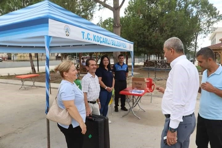 Başkan Kaplan “Belediye Başkanı olarak daima yanınızdayım”
