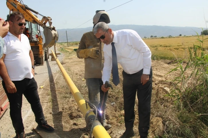 Başkan Kaplan, “Koçarlı Ekim ayında doğalgaz kullanımına başlayacak”
