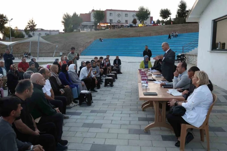 Başkan Özlü Bahçelievler ve Sallar’a konuk oldu
