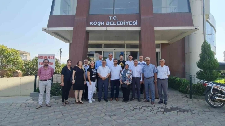 Başkan Özmen ve Başkan Güler’den Köşk’teki kutlamalara davet
