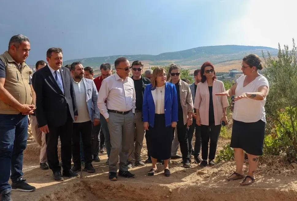 Başkan Şahin ve Vali Çeber Dülük Antik Kenti’nde