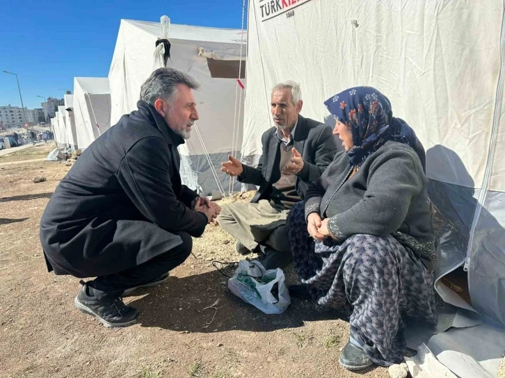 Başkan Sandal, Malatya’nın ardından Adıyaman’da: "Yıkım ve acılar tarifsiz"
