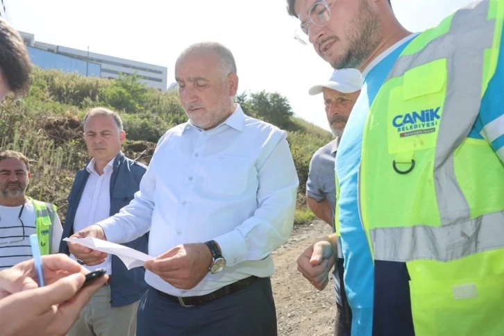 Başkan Sandıkçı: &quot;Canik’imize ömürlük eserler kazandıracağız&quot;
