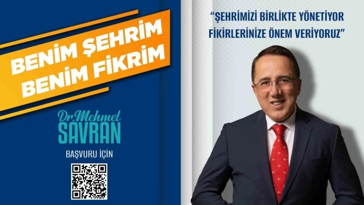 Başkan Savran, ‘Benim Şehrim Benim Fikrim’ projesini başlattı
