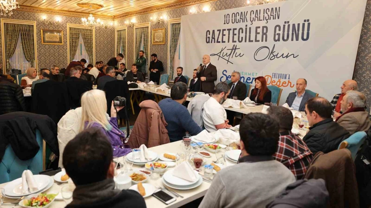 Başkan Sekmen: “Erzurum medyası bizim kılavuzumuz”
