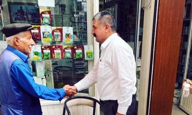 Başkan Sümer’e vatandaşlardan sıcak ilgi
