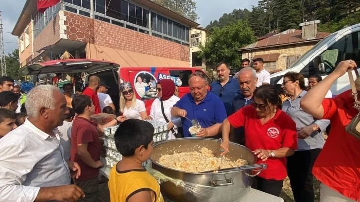 Başkan Tarhan, yaylalara çıkarma yaptı
