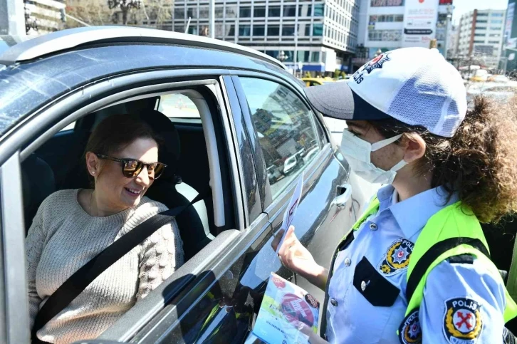 Başkentli minikler trafik denetiminde
