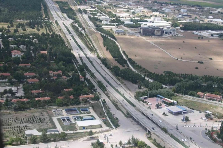 Başkentte bayram dönüşü trafiği havadan denetlendi
