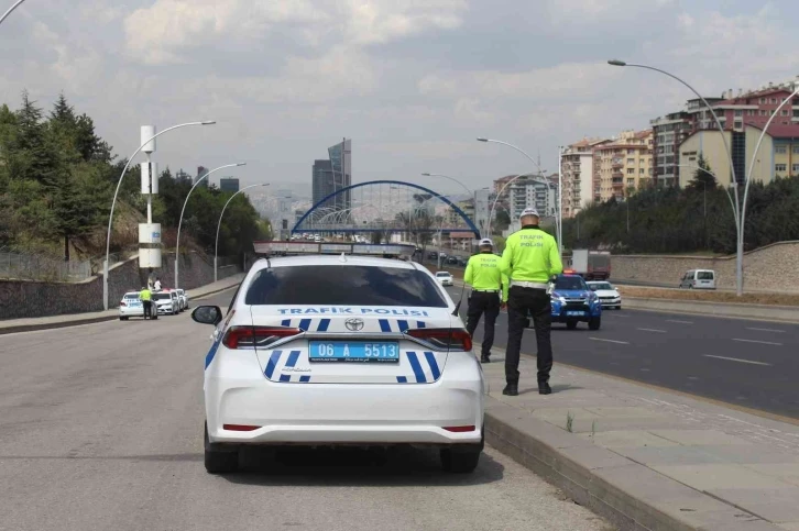 Başkentte bayram trafiği denetimi
