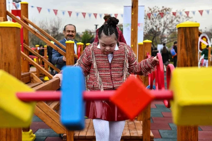 Başkentte engelleri aşan park hizmete açıldı
