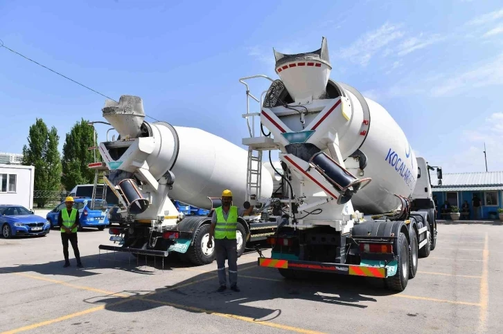 Başkentte kapaksız beton mikserleri dönemi sona eriyor
