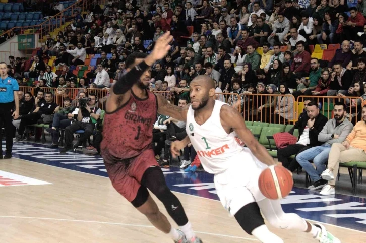 Basketbol Süper Ligi: Konyaspor:  78 - Gaziantep Basketbol: 76
