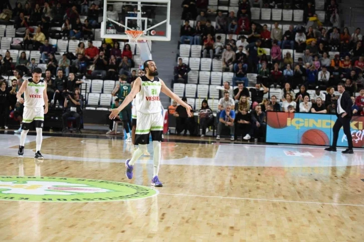 Basketbol Süper Ligi: Manisa BBSK: 80 - Pınar Karşıyaka: 76
