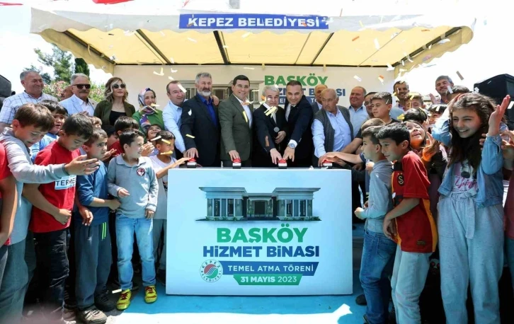 Başköy’ün hizmet binası açılışa hazır
