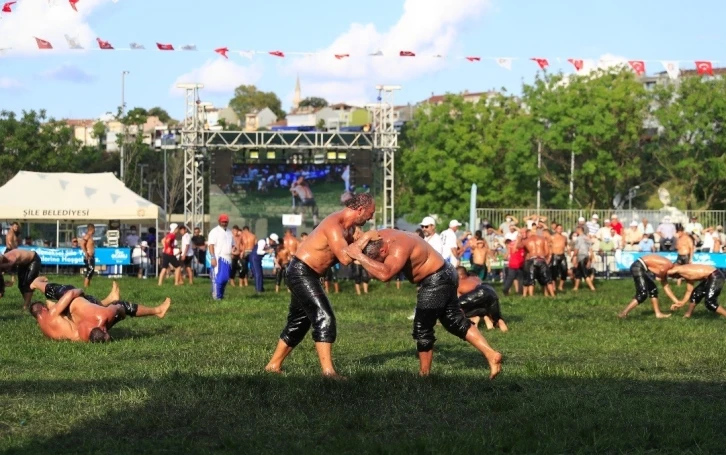 Başpehlivanlar Şile’de er meydanına çıkıyor
