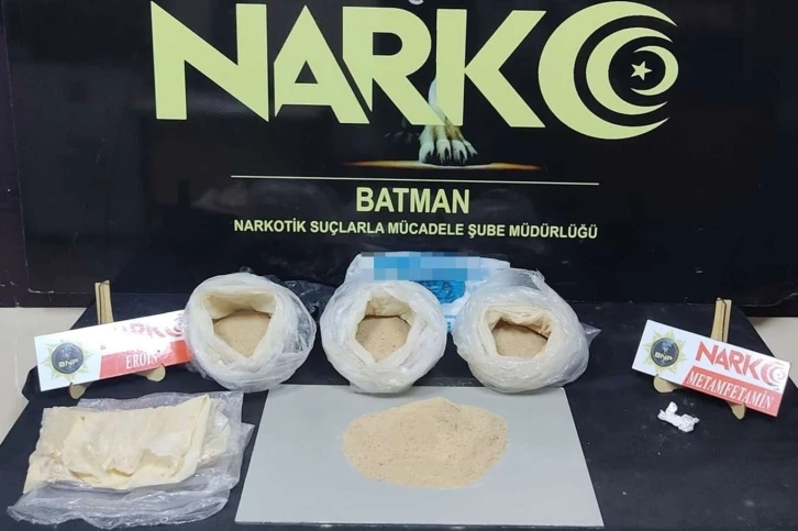 Batman’da uyuşturucu operasyonu: 6 tutuklama
