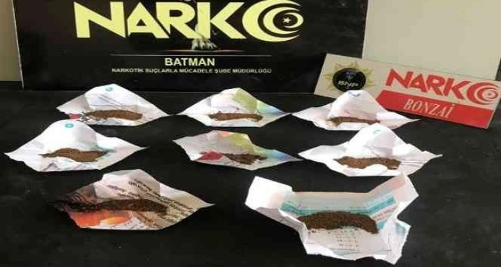 Batman’da eş zamanlı uyuşturucu operasyonu: 21 gözaltı