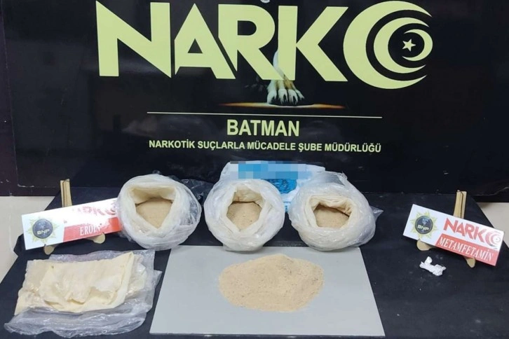 Batman’da uyuşturucu operasyonu: 6 tutuklama