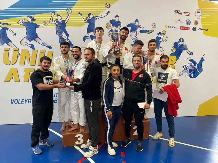 BAÜN, Judo’da Türkiye şampiyonu oldu
