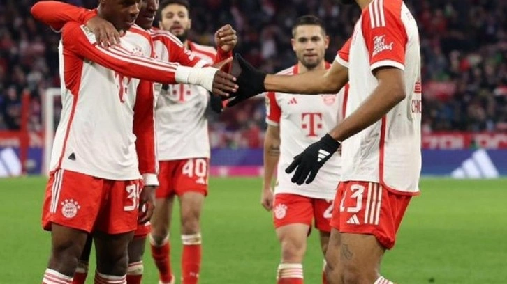 Bayern Münih sahasında 4 golle kazandı