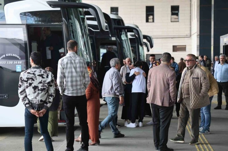 Bayram Dönüşü Yoğunluk Yaşandı