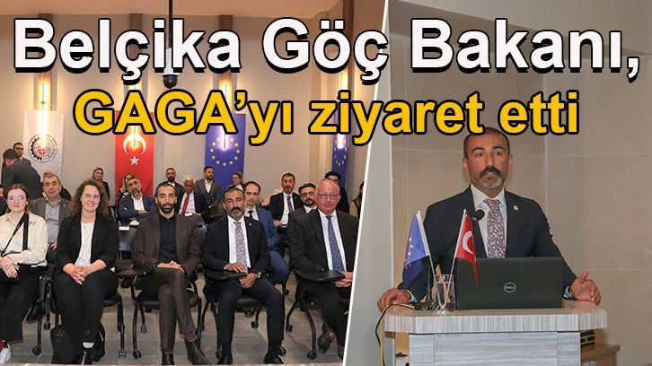 Belçika Göç Bakanı, GAGA’yı ziyaret etti