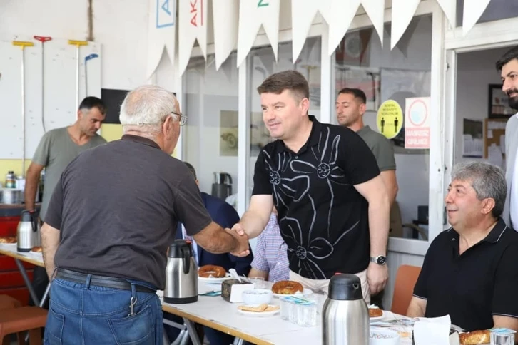 Belediye Başkanı Dinçer sanayi sitesi esnafları ile buluştu
